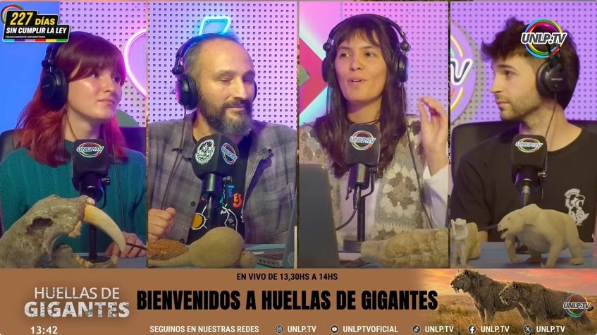 “Huellas de gigantes”, el nuevo stream de UNLP TV